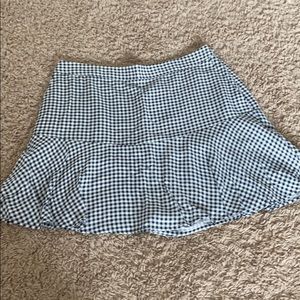 Hollister plaid skirt